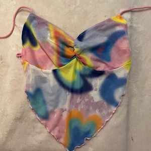 Sheer cover top
